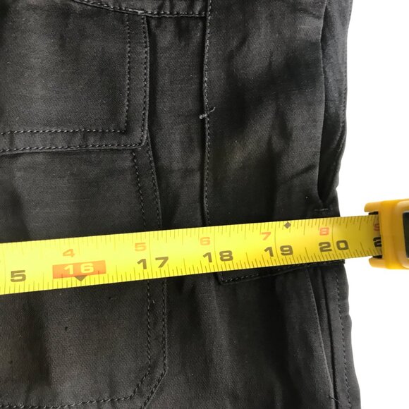 Madewell Sammy Utility Button-Front Mini Dress XS - Picture 10 of 16